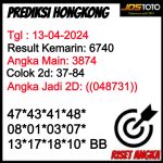 Prediksi Togel Jostoto Hongkongpools 13 April 2024