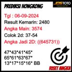 PREDIKSI TOGEL HK JOSTOTO