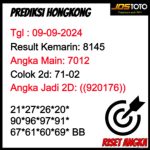 PREDIKSI TOGEL HK JOSTOTO