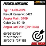 PREDIKSI TOGEL HK JOSTOTO