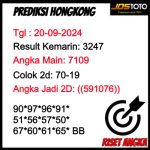 PREDIKSI TOGEL HK JOSTOTO