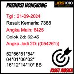 PREDIKSI TOGEL HK JOSTOTO