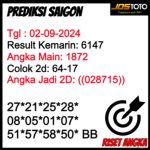 PREDIKSI TOGEL SAIGON JOSTOTO