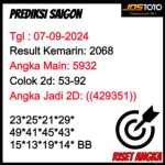 PREDIKSI TOGEL SAIGON JOSTOTO